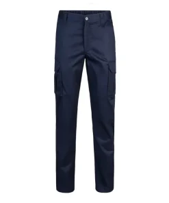 Calça com bolsos na perna