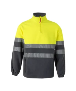 Camisola polar bicolor