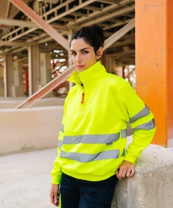 Alternative view of Sweatshirt alta visibilidade
