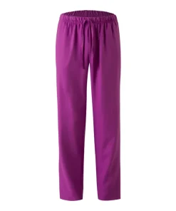Calça tipo pijama em microfibra